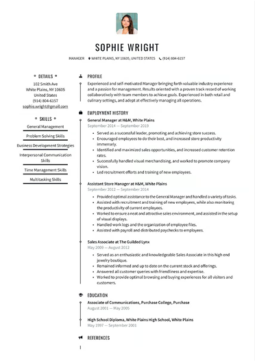 ATS Friendly Resume Illustration